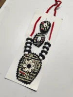 Handmade Fabric jewellery (1piece set) - Image 3