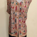 Cotton Kantha Stitch Sleeveless Jacket for Men and Women use