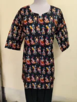 Cotton Printed Short Top - Image 3