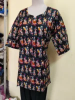 Cotton Printed Short Top - Image 2