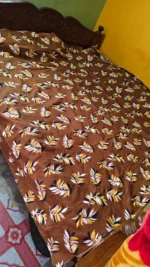 Cotton Bed cover Vine and flower design