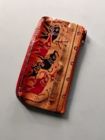 Leather Purse lephant printed  Single fold - Image 3
