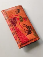 Handicraft Leather Purse sculpture Printed - Image 3