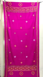 Woolen Shawl Kantha Stitch Gujarati Hand Work (Ranicolor)