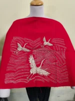 Premium Cotton Kantha Blouse Material – Heron Handicrafts Motif