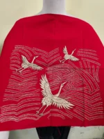 Premium Cotton Kantha Blouse Material – Heron Handicrafts Motif - Image 5