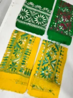 Cotton Kantha Blouse material (4 pieces) - Image 2