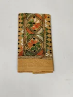 Beige colour Cotton Kantha Stitch Blouse