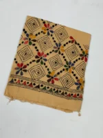 Cotton Kantha Stitch Blouse Material - Image 3