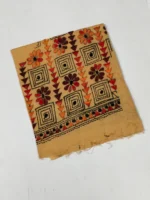 Cotton Kantha Stitch Blouse Material - Image 3