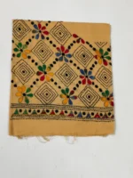 Cotton Kantha Stitch Blouse Material