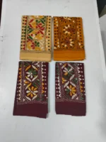 Kantha Stitch Blouse Piece (Set of 4  Colors) - Image 4