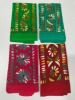 katha stitch blouse piece material-4-piec - Image 2