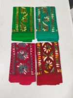 katha stitch blouse piece material-4-piec