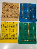 Cotton Kantha stitch blouse material Net Quantity 4 piece - Image 4