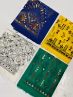 Kantha stitch blouse material Quantity 4 piece - Image 3