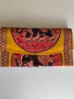 Leather Wallet & purse (yellow) - Image 2
