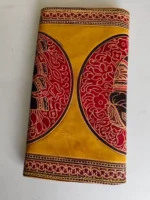 Leather Wallet & purse (yellow) - Image 3