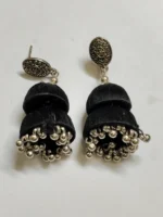 Handcrafted Earrings Plus Oxidised - Image 2