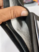 Style Mens Wallet Leather Black Holder - Image 4