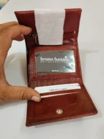 Handcrafted Premium Leather Wallet Brown - Image 5