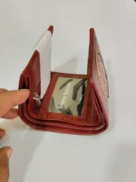 Handcrafted Premium Leather Wallet Brown - Image 4