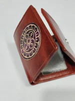 Handcrafted Premium Leather Wallet Deep Brown For Men - Image 8