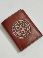Handcrafted Premium Leather Wallet Deep Brown For Men