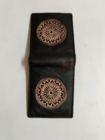 Style Mens Leather Black Wallet
