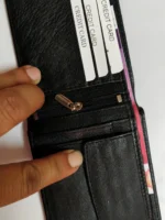 Style Mens Leather Black Wallet - Image 7