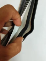 Style Mens Leather Black Wallet - Image 8