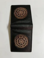 Style Mens Leather Black Wallet