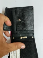 Style Mens Leather Black Wallet - Image 4