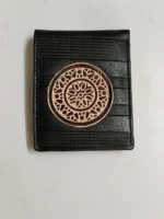Style Mens Leather Black Wallet
