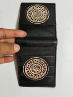 Style Mens Leather Black Wallet - Image 5