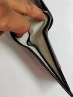 Style Mens Leather Black Wallet - Image 5