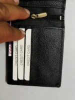 Style Mens Leather Black Wallet - Image 7