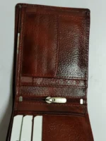 Handcrafted brown Leather Wallet - Image 8