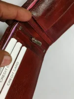 Handcrafted brown Leather Wallet - Image 7