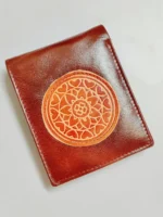 Handcrafted brown Leather Wallet - Image 5