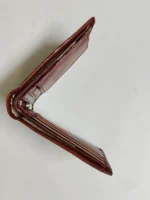 Handcrafted Brown Leather Wallet - Image 7