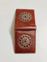 Handcrafted brown Leather Wallet - Image 7