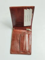 Handcrafted brown Leather Wallet - Image 6