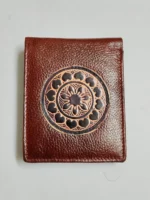 Handcrafted brown Leather Wallet - Image 8