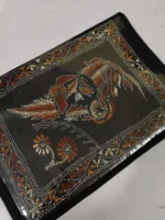Shantiniketan Handmade Kantha Stitch File Holder - Image 2