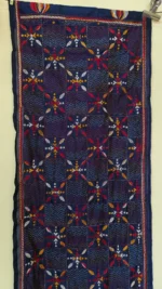 Silk Kantha Stitch Stole – Handcrafted Kantha Embroidery - Image 6