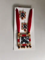 Terracotta Necklace Set for Women (Sticker Theme)