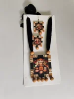 Terracotta Necklace Set for Women (Sticker Print) - Image 4
