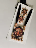 Terracotta Necklace Set for Women (Sticker Print) - Image 2
