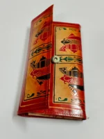 Handcrafted Leather Wallet – Figure motif Art Design - Image 4